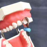 50 sztuk/pudło stomatologia metalowe opaski matrycowe Retainerless Automatrix z szafką matryce matrycowe matryce profilowane 2